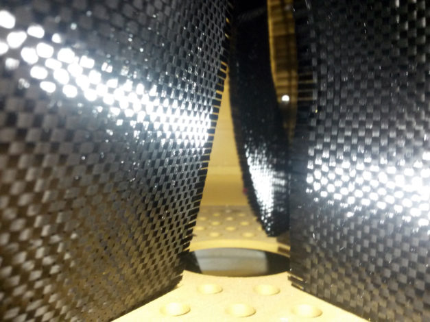 Image 2 Titanium and Tantalum 1 - Graphite fiber mat before TiB2 coating open