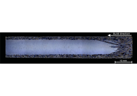 CMSX4 rod with single crystal core