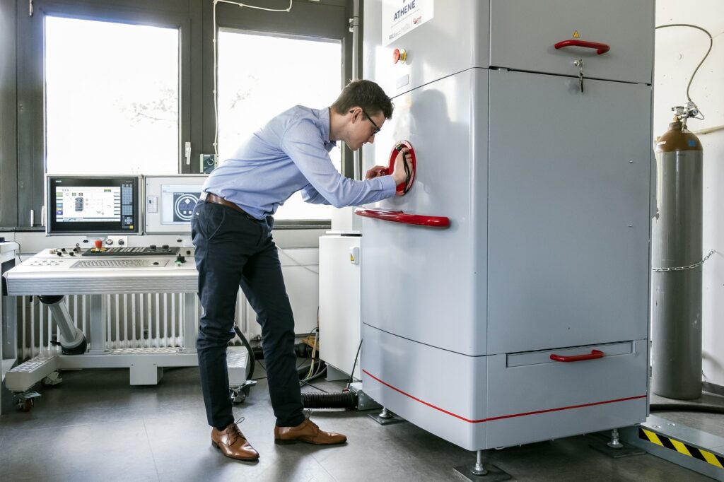 Picture of the SEBM plant ATHENE